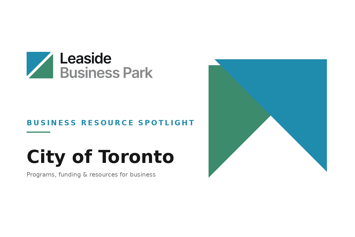 City of Toronto Services to Help Your Business Grow
